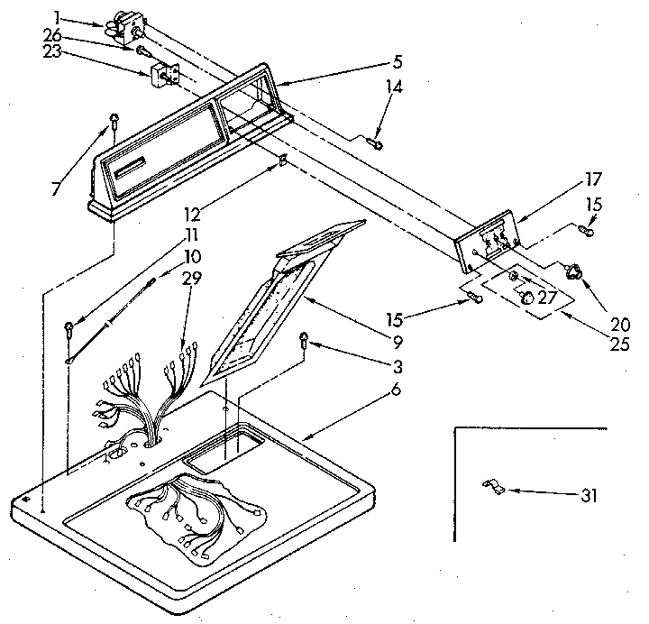 Top and console