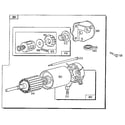 Briggs & Stratton 294700 TO 294799 (0015 - 0017) starting motor diagram