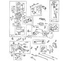 Briggs & Stratton 261700 TO 261799 (0010 - 0015) carburetor assembly diagram
