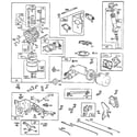 Briggs & Stratton 261700 TO 261799 (0010 - 0015) carburetor assembly diagram