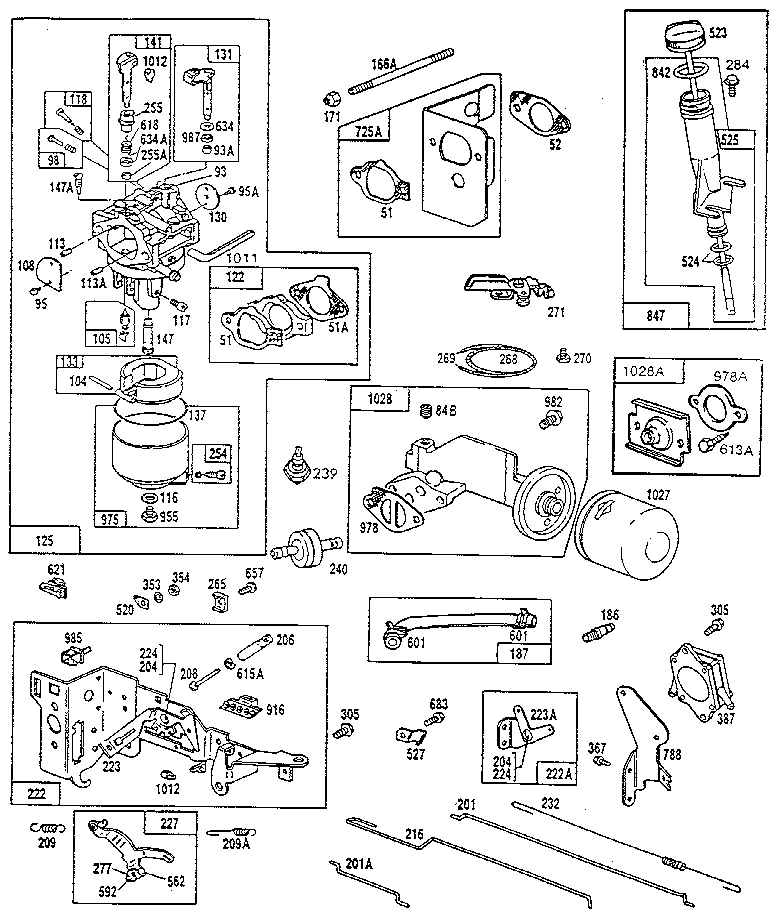 Carburetor assembly