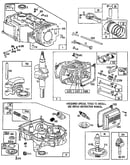 Cylinder and base engine assembly