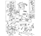 Briggs & Stratton 260700 TO 260799 (0010 - 0010) carburetor assembly diagram