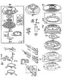 Rewind starter assembly