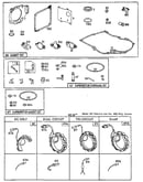 Gasket set and stator chart