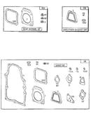 Gasket set/valve overhaul kit/breather gasket set