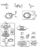 Rewind starter and stator