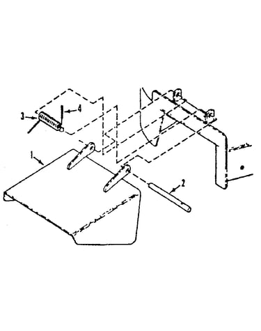 Chute deflector