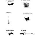 Weatherking GDWC/GDWE ignitor and brackets diagram