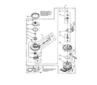 Kenmore 6651761590 pump and motor diagram
