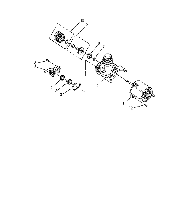 Pump and motor