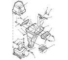 Craftsman 833799821 exploded view hopper assembly diagram
