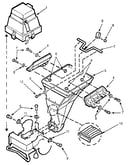 Exploded view hopper assembly