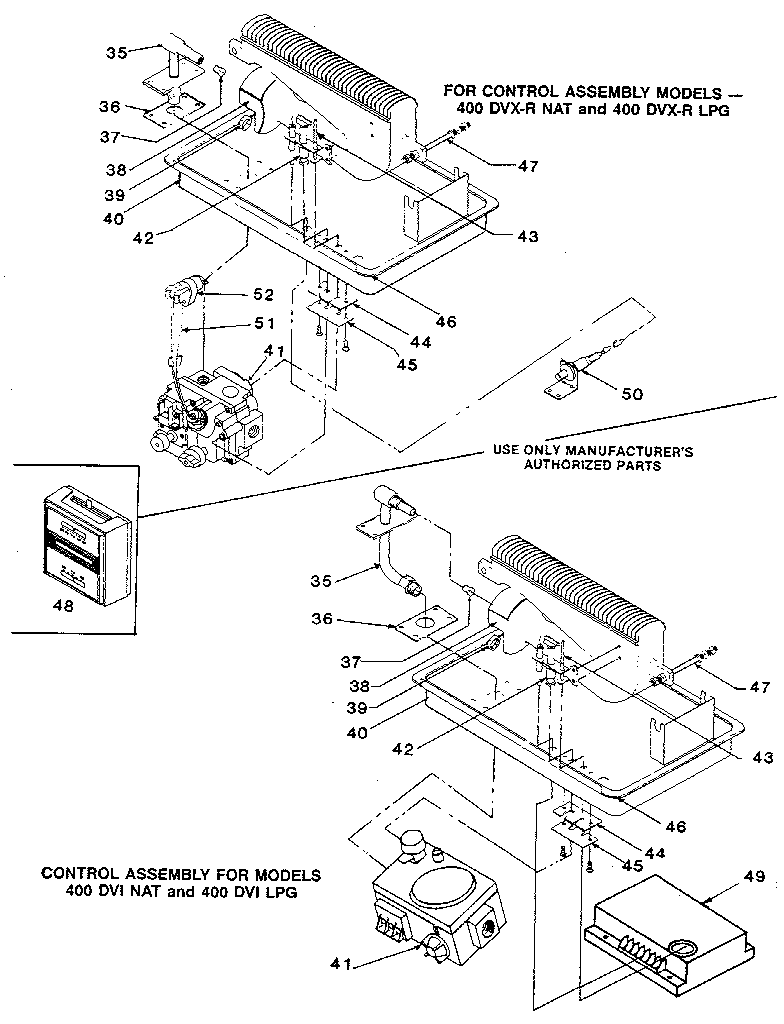 Control assembly