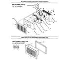 Williams 20GV-3T NAT blower and rear outlet kit replacement parts diagram