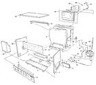 Williams 50EHB-NAT non-functional replacement parts diagram