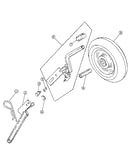 Rear wheel assembly