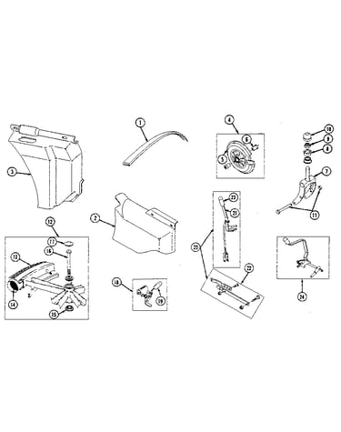 Clutches, wheels, forks all models