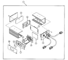 Sears 16657 module, cables after serial number 2840846 diagram