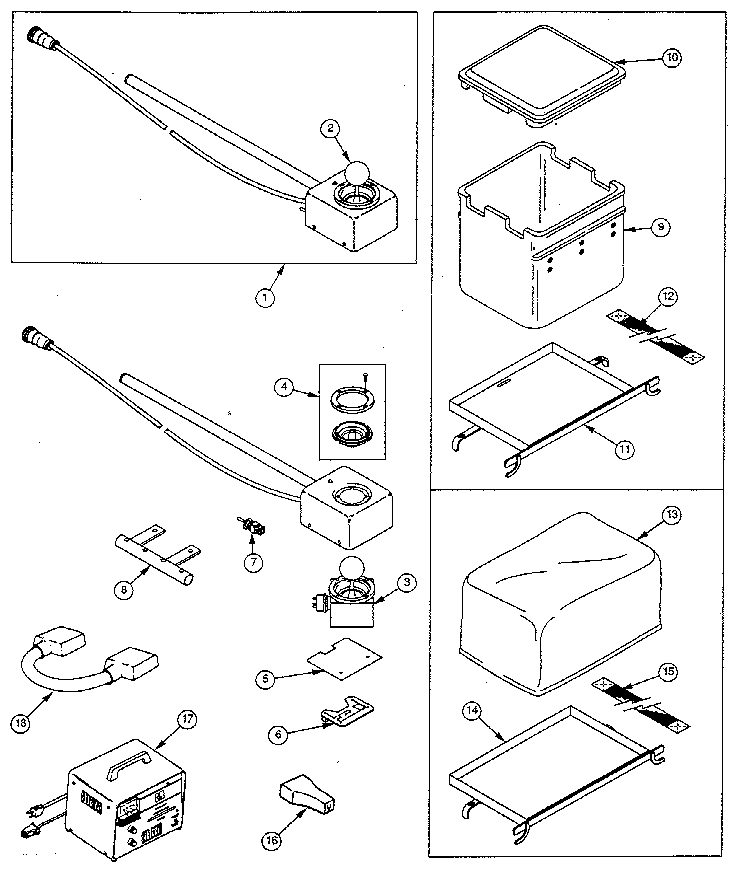 Hand control miscellaneous