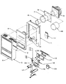 Cabinet and body assembly