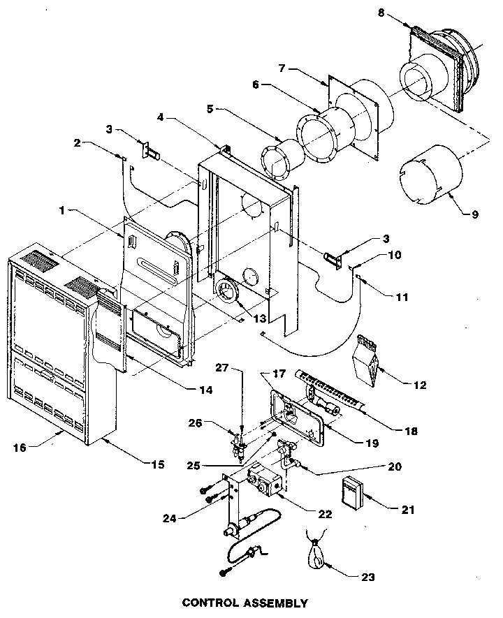 Cabinet and body assembly