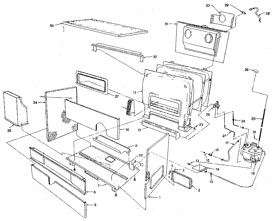 NON-FUNCTIONAL REPLACEMENT PARTS