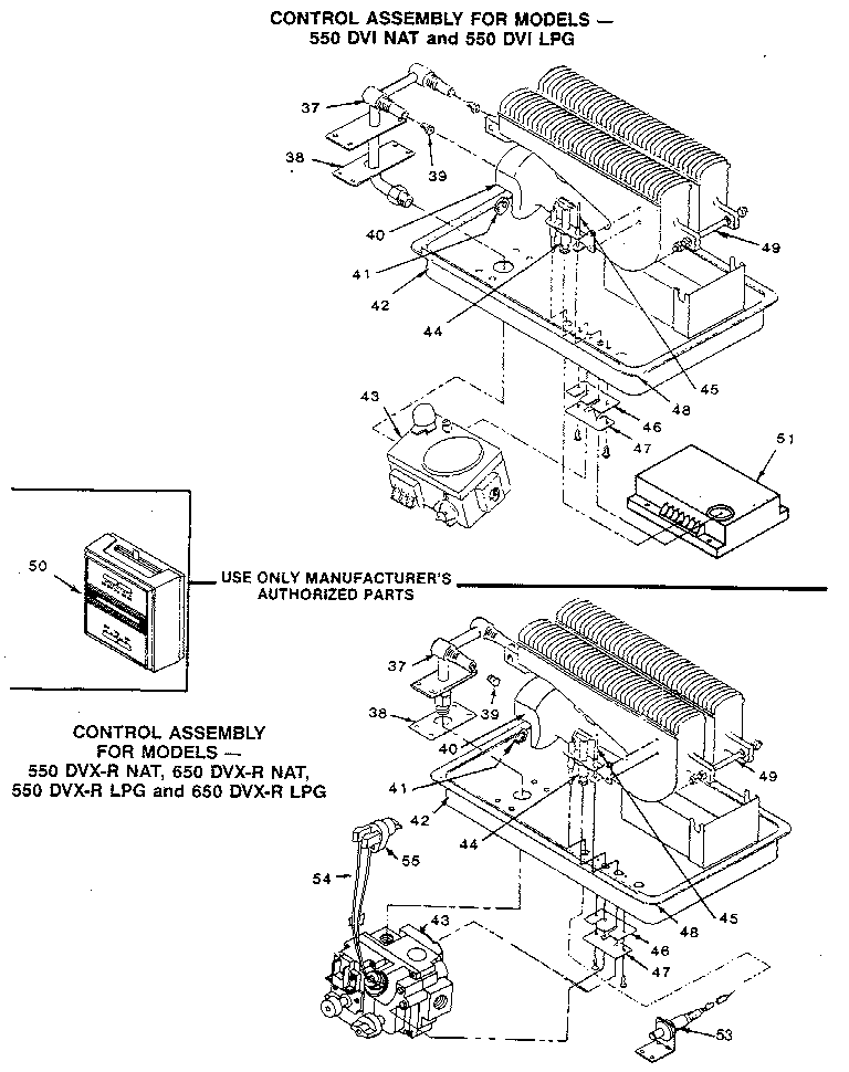 Control assembly