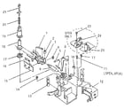 Laser SC125(5PCA) ribbon drive diagram