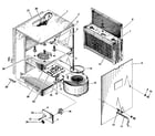 Kenmore 7330 functional replacement parts diagram