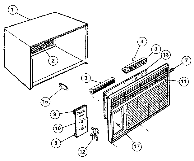 CABINET AND FRONT PANEL