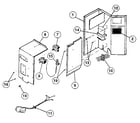 Kenmore 2538791832 electrical system and unit diagram