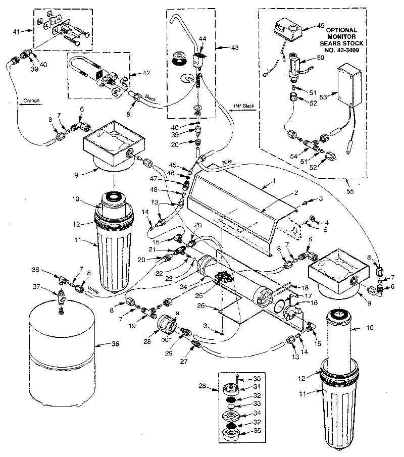 UNDERSINK REVERSE OSMOSIS