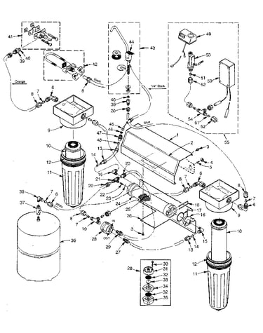 Undersink reverse osmosis