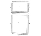 Frigo Design 7015 door panel kit diagram