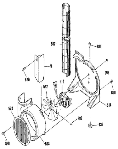 Blower section