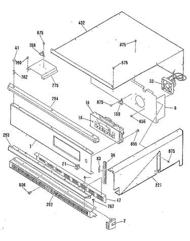 Control panel section