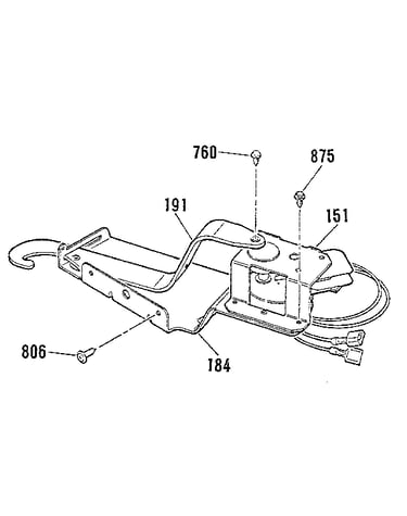 Door lock section