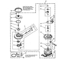 Kenmore 6651765590 pump and motor diagram