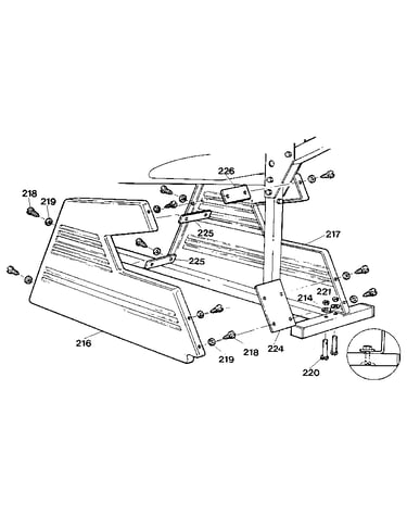Side shroud assembly