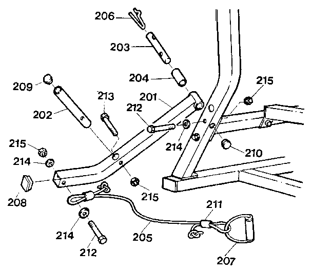 Butterfly arm assembly