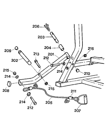 Butterfly arm assembly