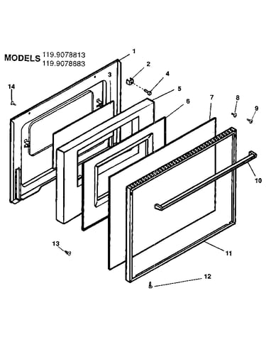 Oven door