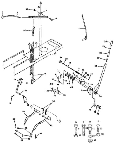 Lift adjustment