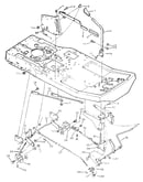 Mower housing suspension