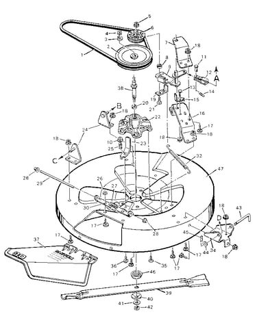 Mower housing