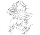 Craftsman 502254112 mower housing suspension diagram