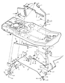 Mower housing suspension