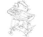Craftsman 502255092 mower housing suspension diagram