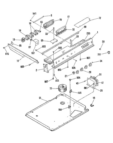 Control panel section